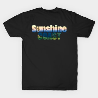 Sunshine Coast - Glasshouse Mountains Sunset T-Shirt